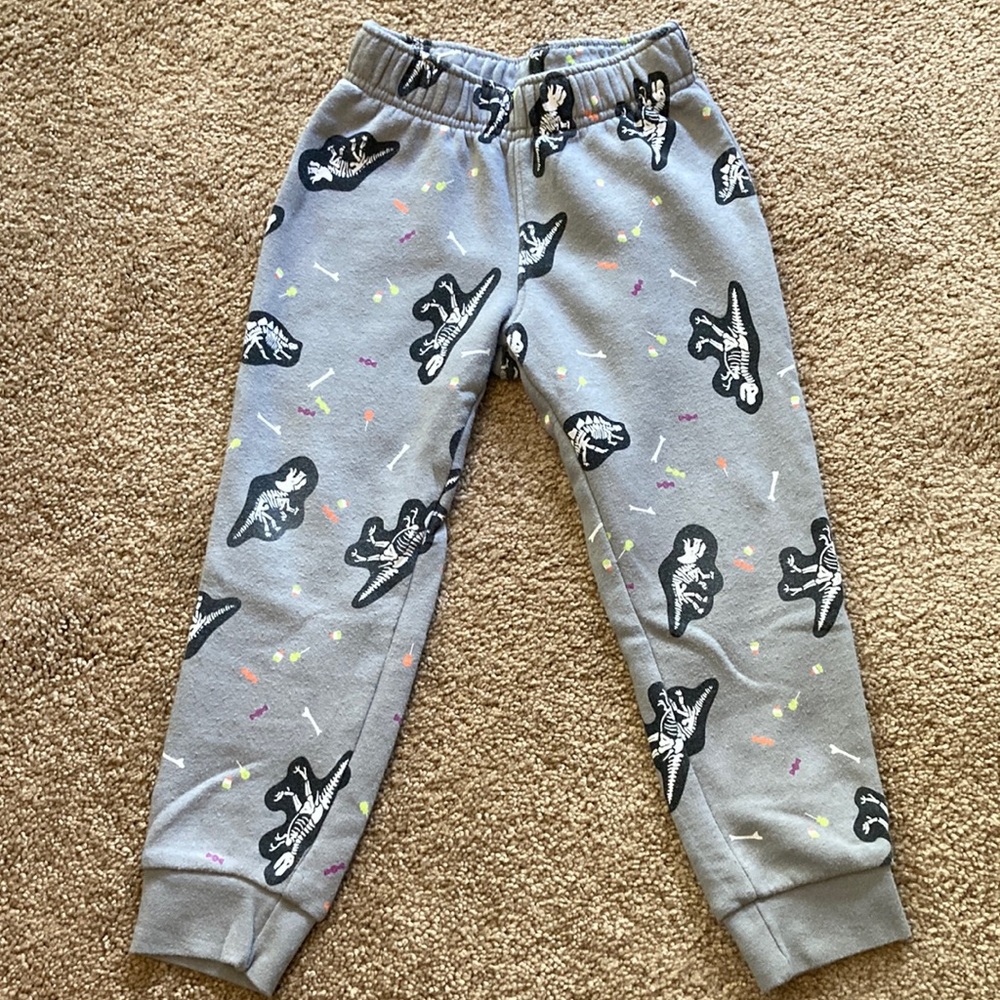 Boys 4T Cat & Jack Halloween Dinosaur Sweatpants
